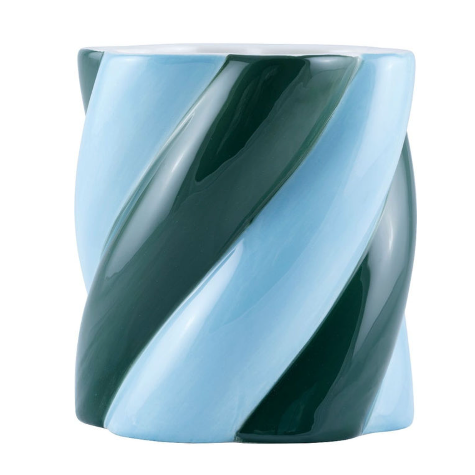 Camilo Bloempot Blauw/Groen