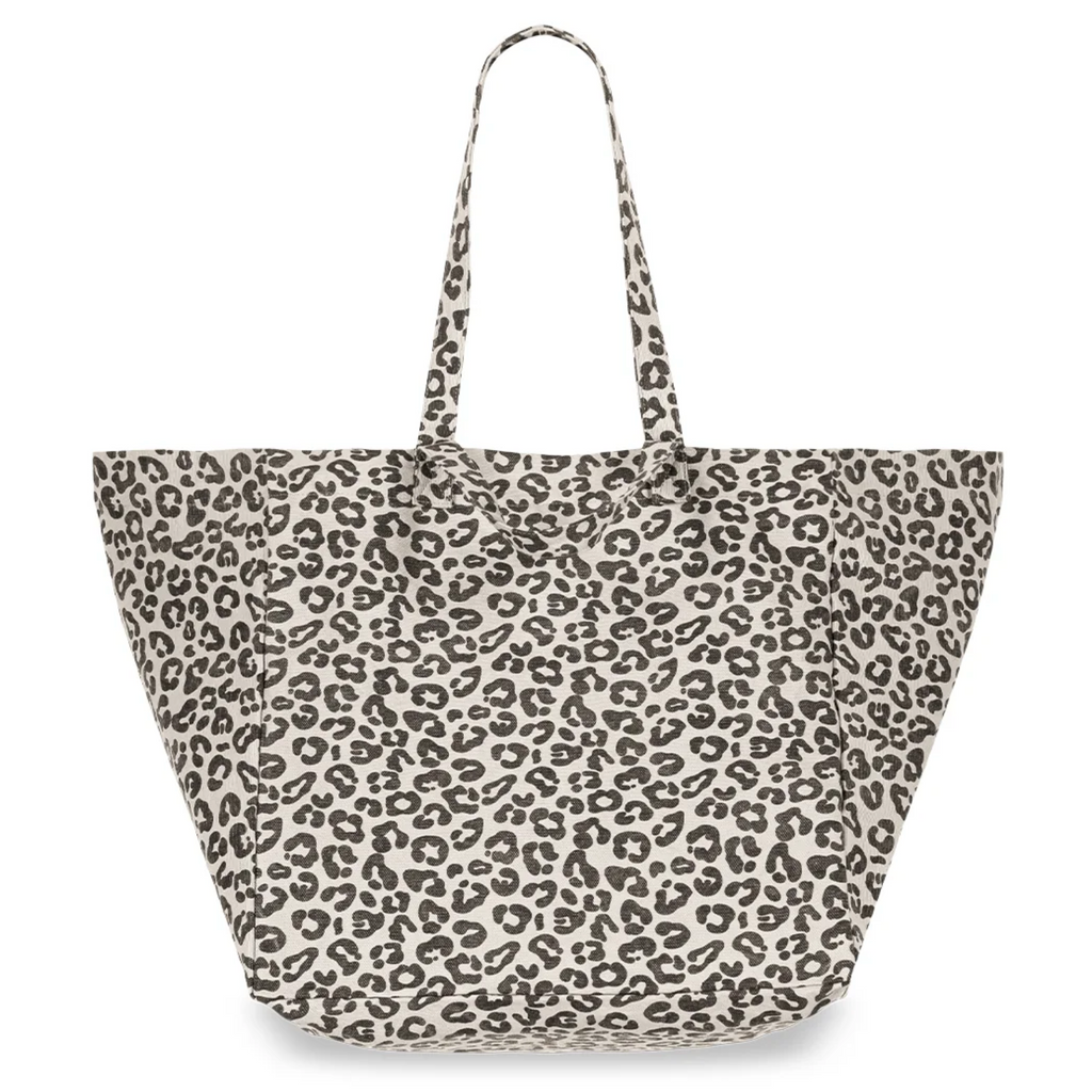 Elisa Weekendbag Greige Leopard