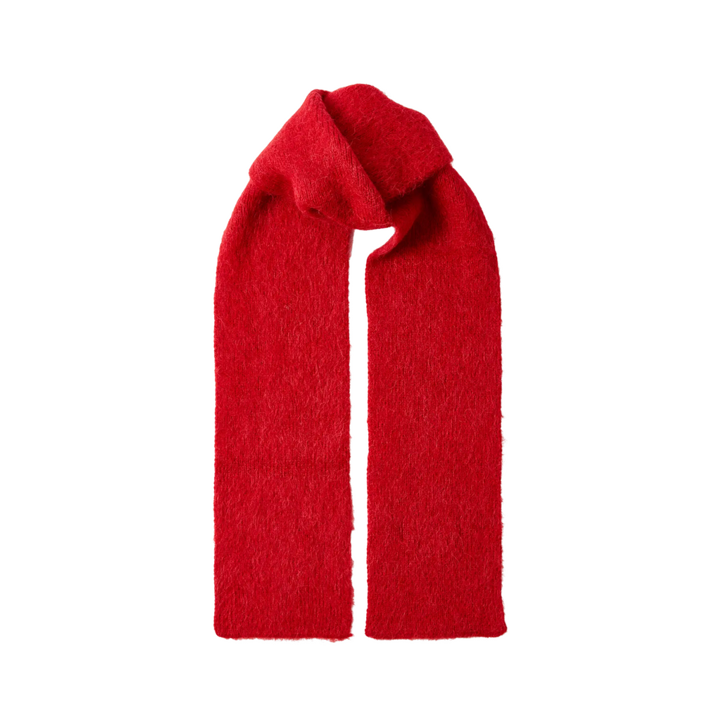 Fiona Alpaca Blend Scarf Red