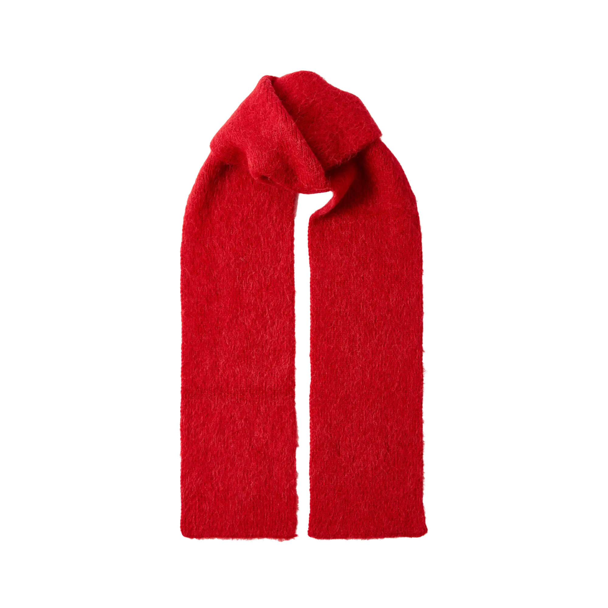 Fiona Alpaca Blend Scarf Red