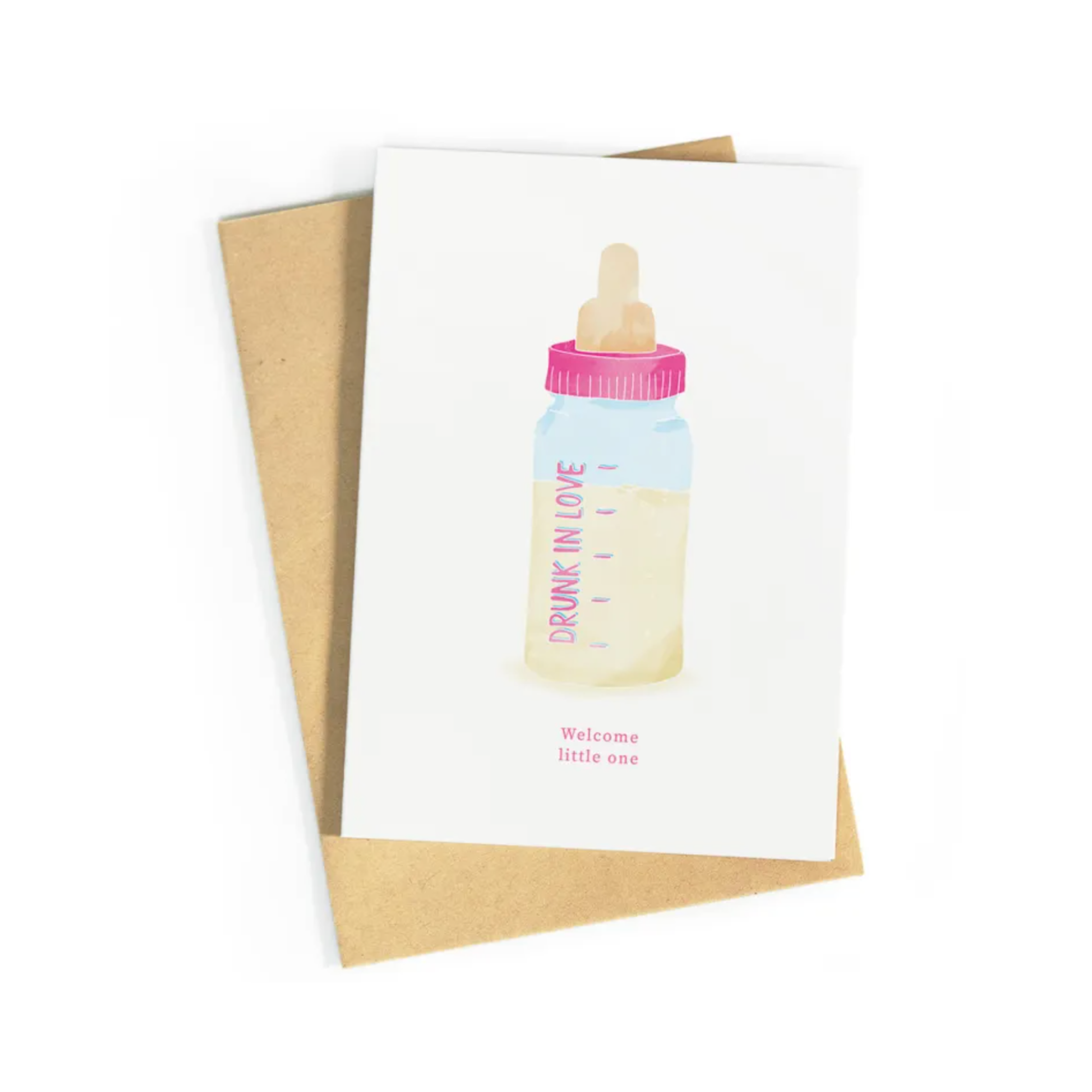 Drunk In Love Girl Wenskaart