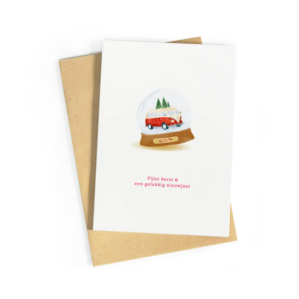 Fijne Kerst Wenskaart Set/10