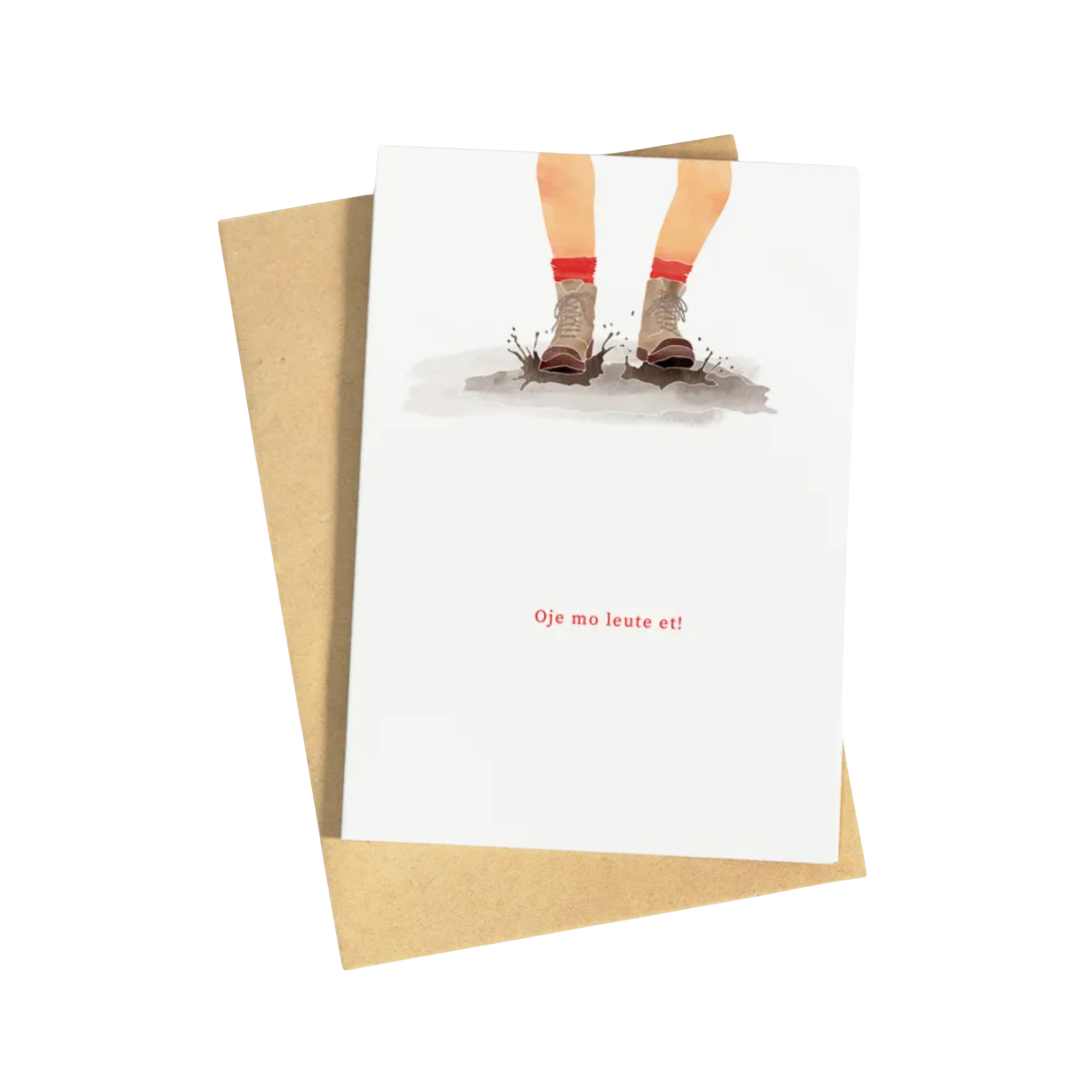 Oje Mo Leute Et Wenksaart