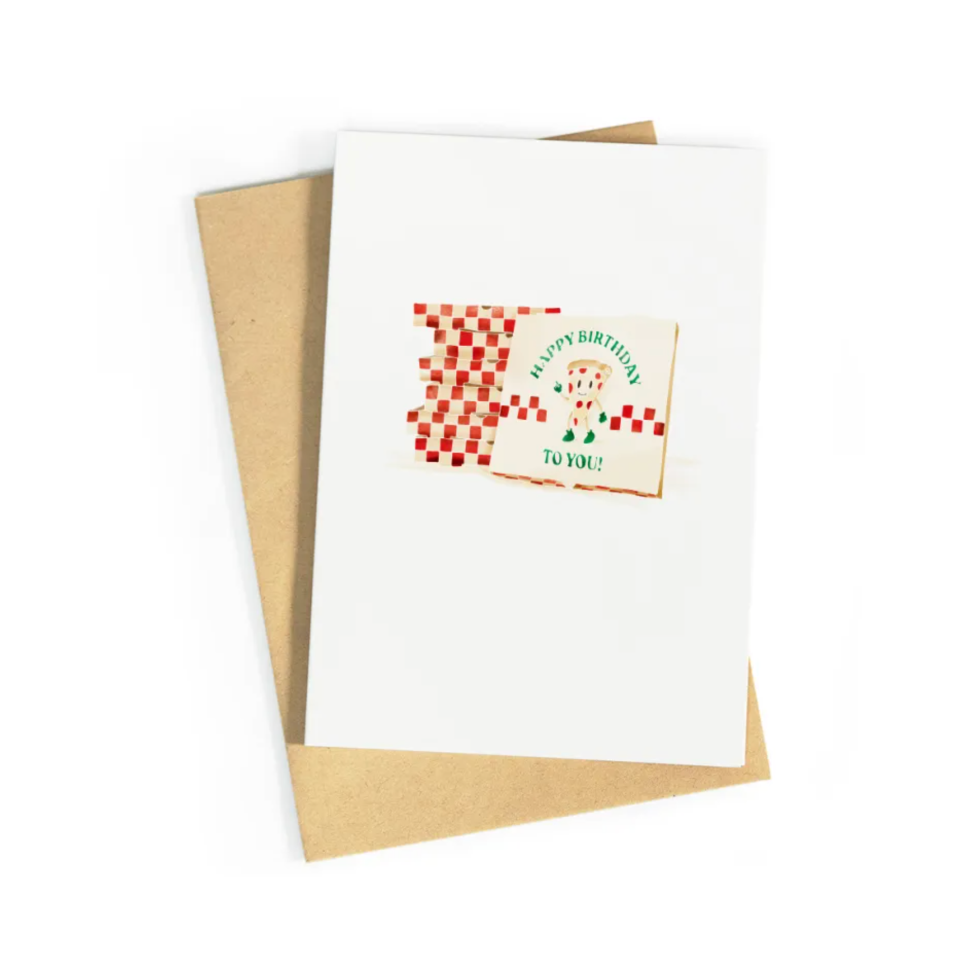 Pizza Birthday Wenskaart