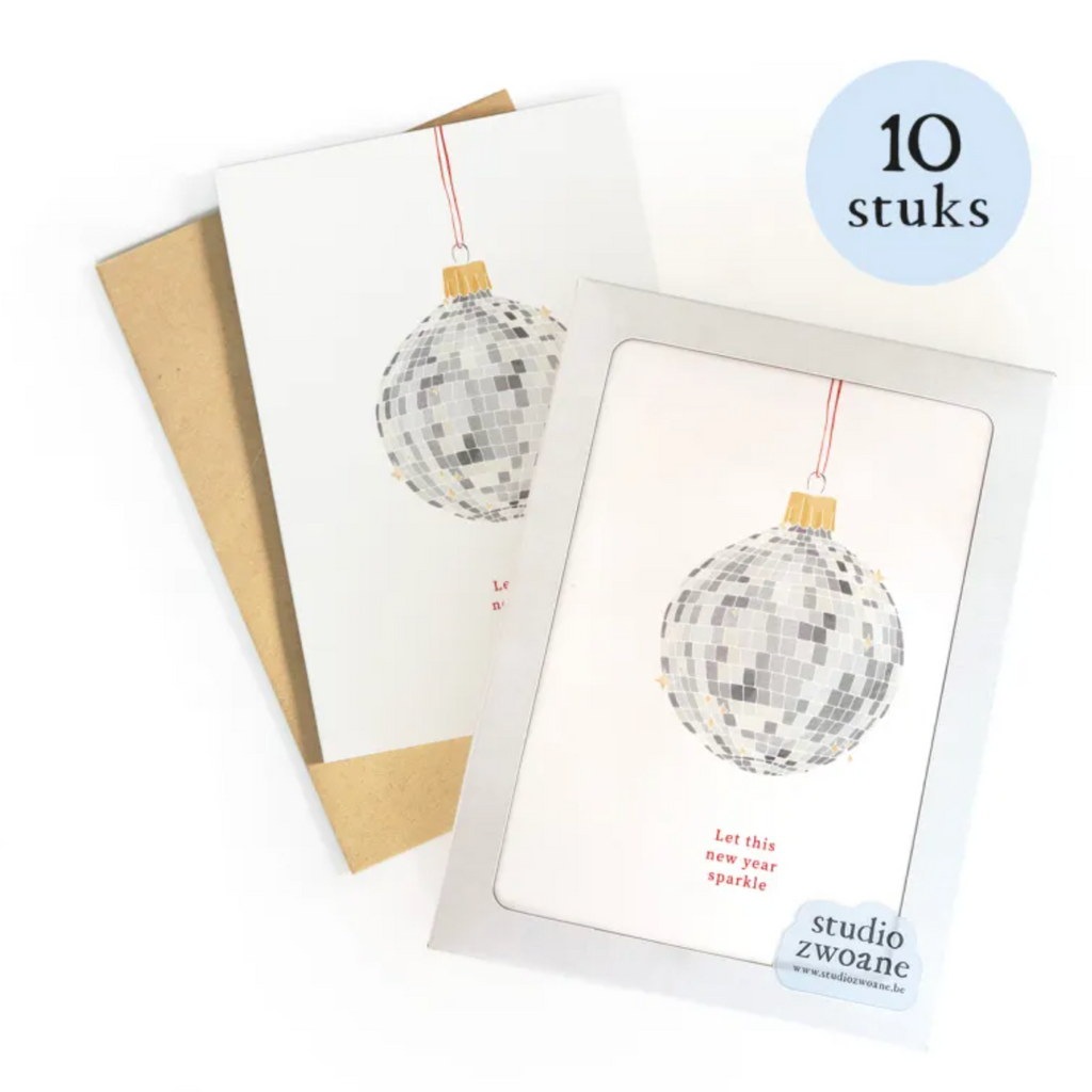 Sparkle Wenskaart Set/10