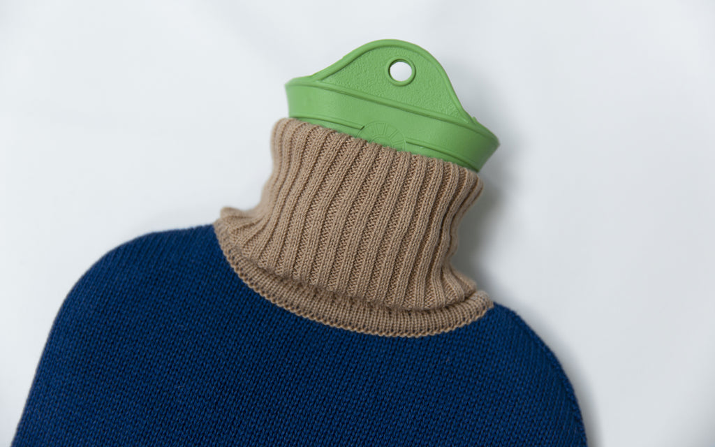 Warmwaterkruik Blauw