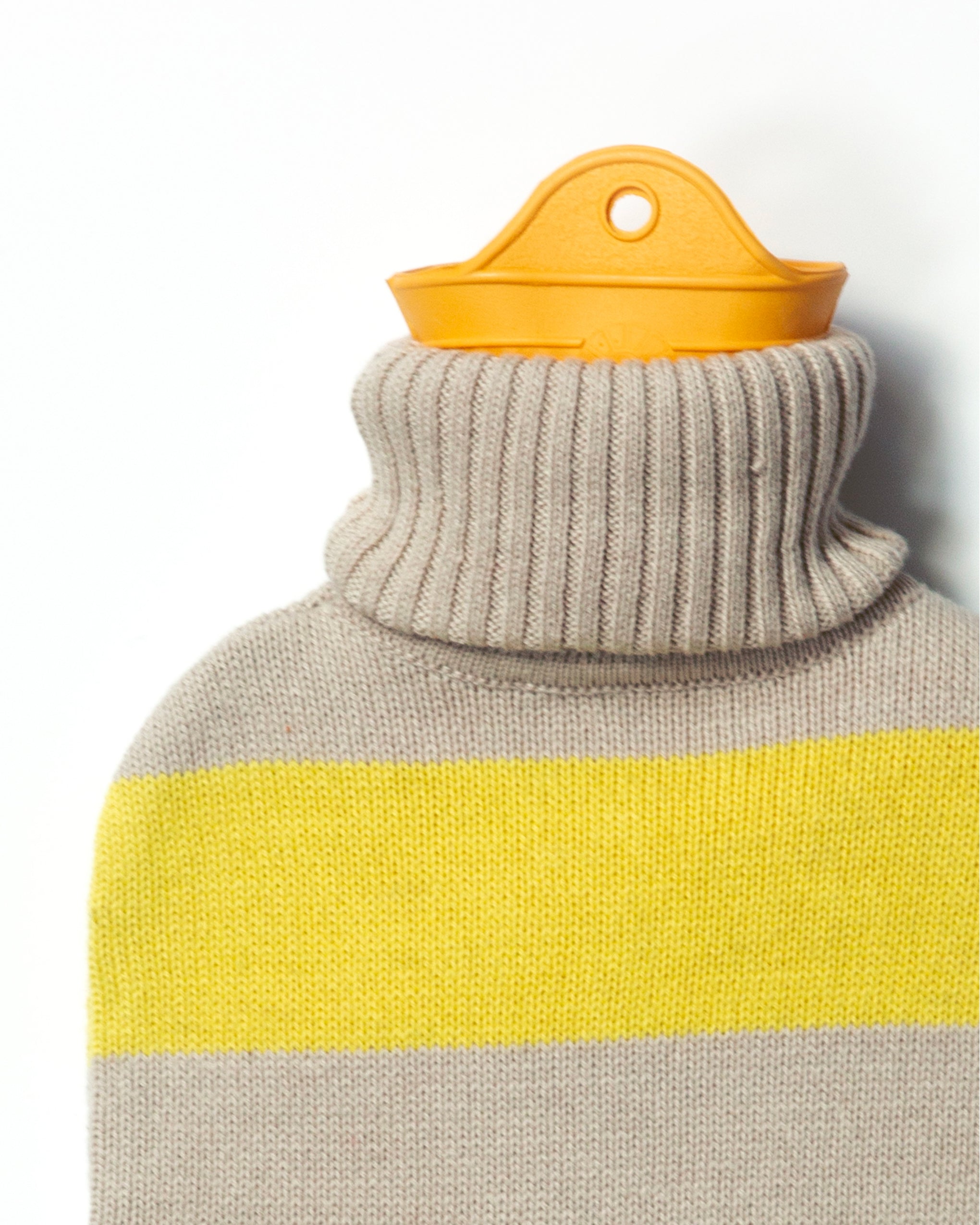 Warmwaterkruik Geel/Beige