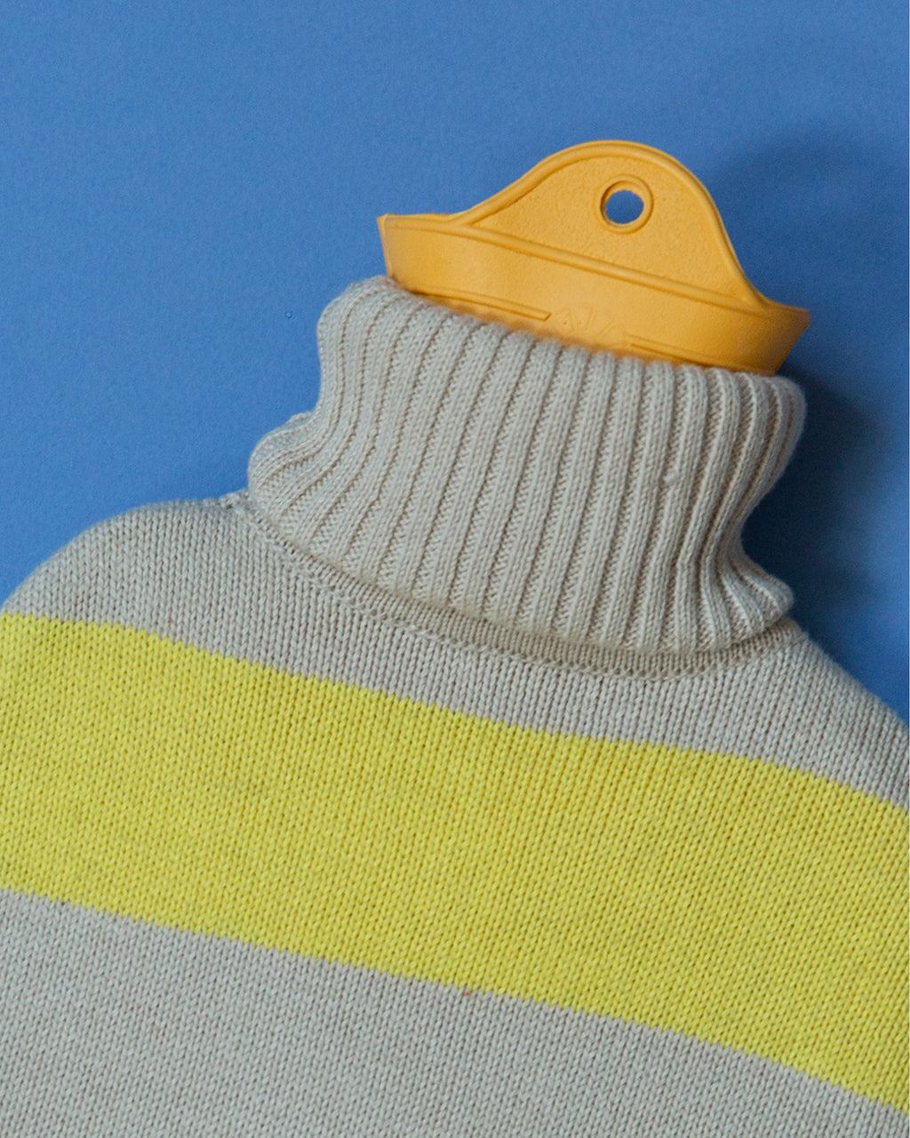 Warmwaterkruik Geel/Beige