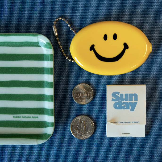 Muntenzakje Happy Face Classic