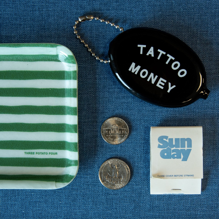 Muntenzakje Tattoo Money