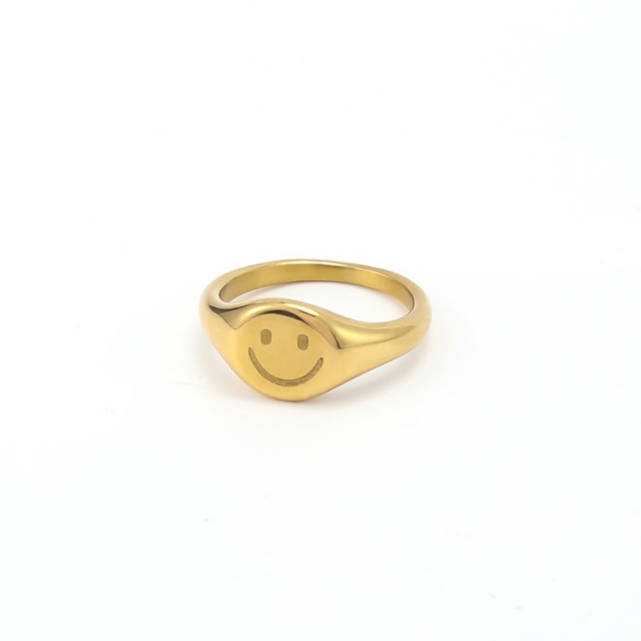 Dixie Smiley Face Ring