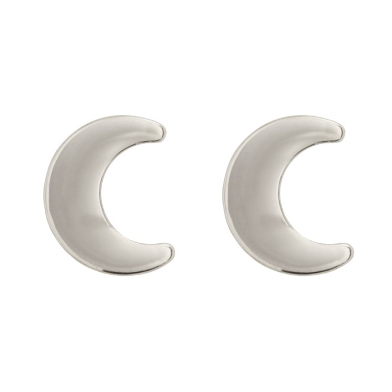 Mika Moon Oorringen Zilver