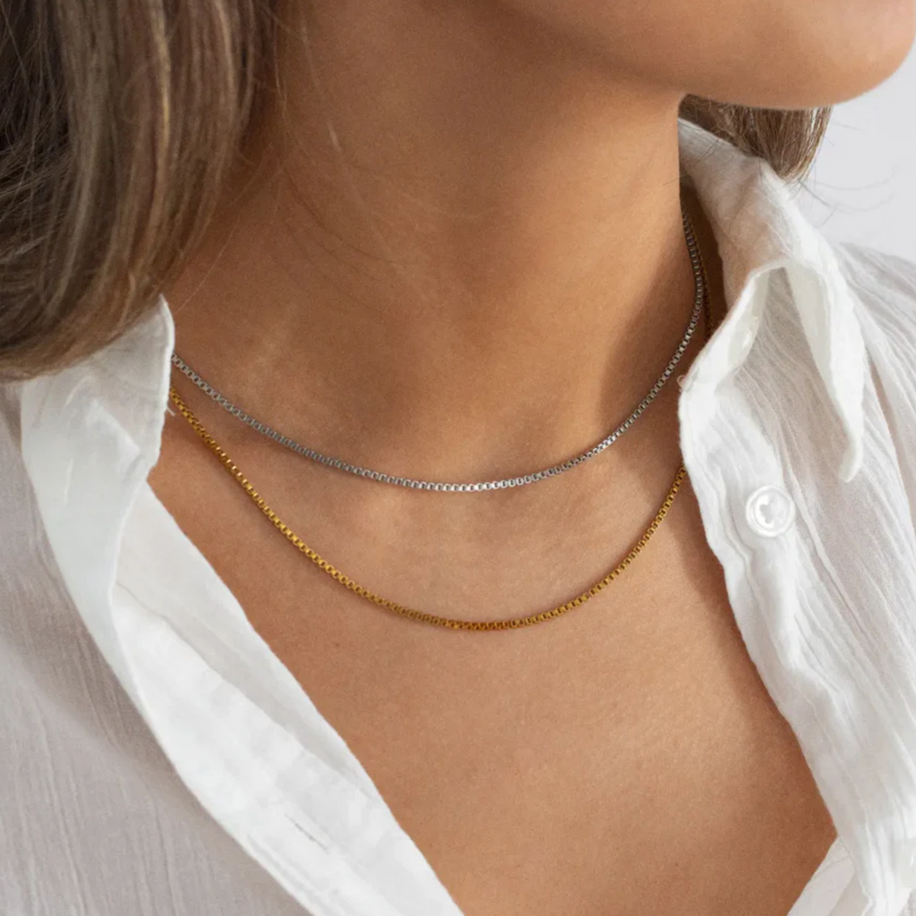 Xia Chain Necklace Silver