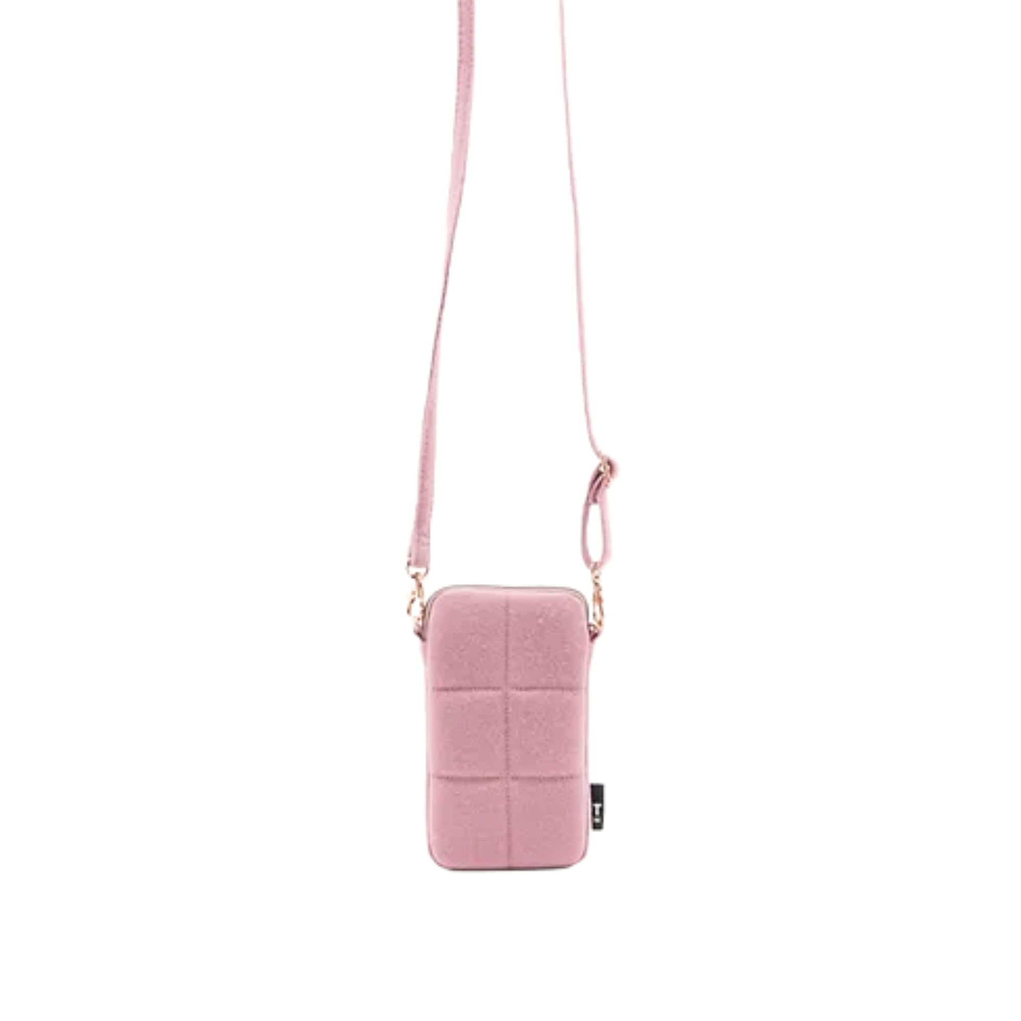 Luce Puffy Phone Pouch Blush