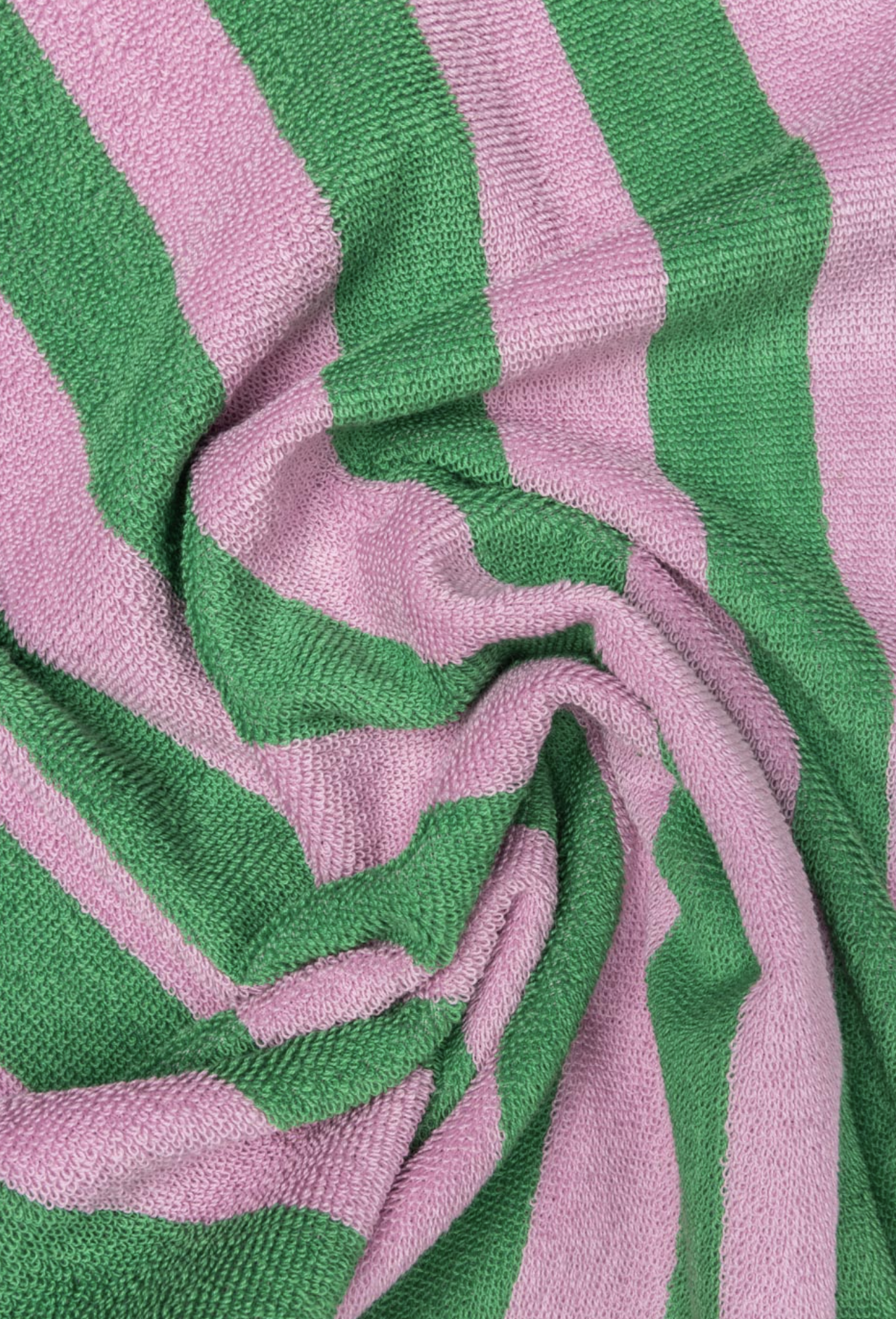 Handdoek Bio Terry Strepen