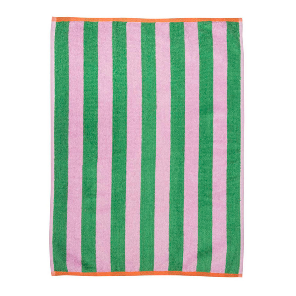 Handdoek Bio Terry Strepen