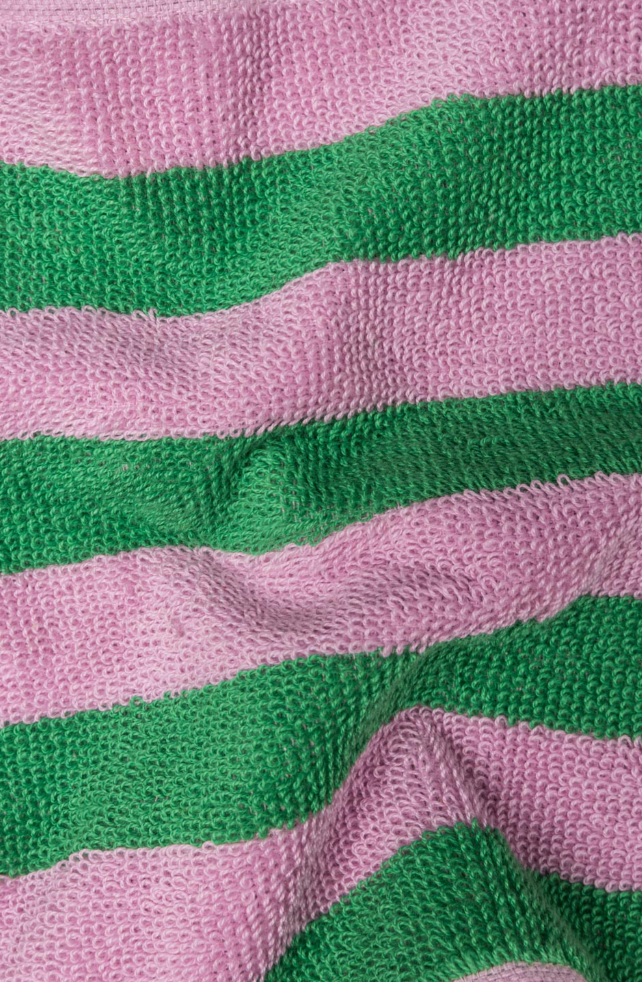 Schoteldoek Bio Terry Strepen