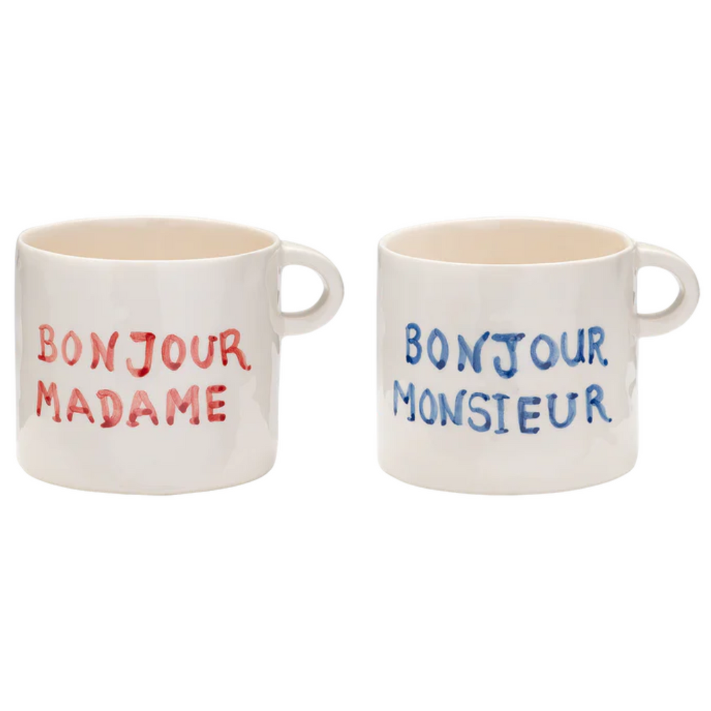 Bonjour Mug Set/2