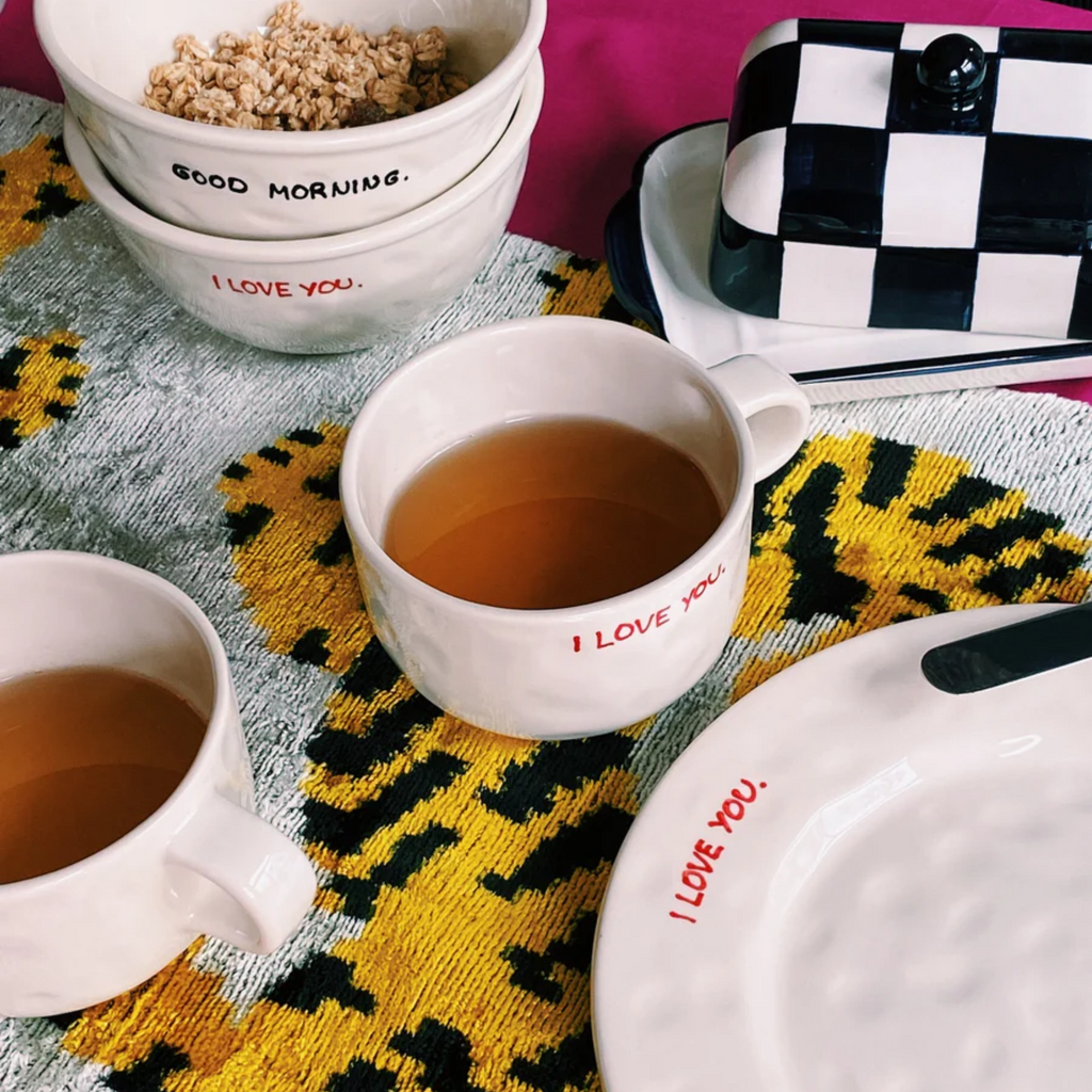 I Love You Cappuccino Mug