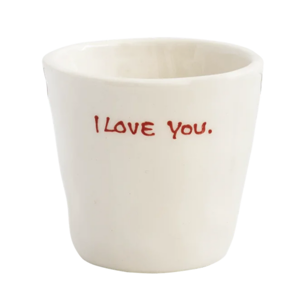 I Love You Espresso Kopje