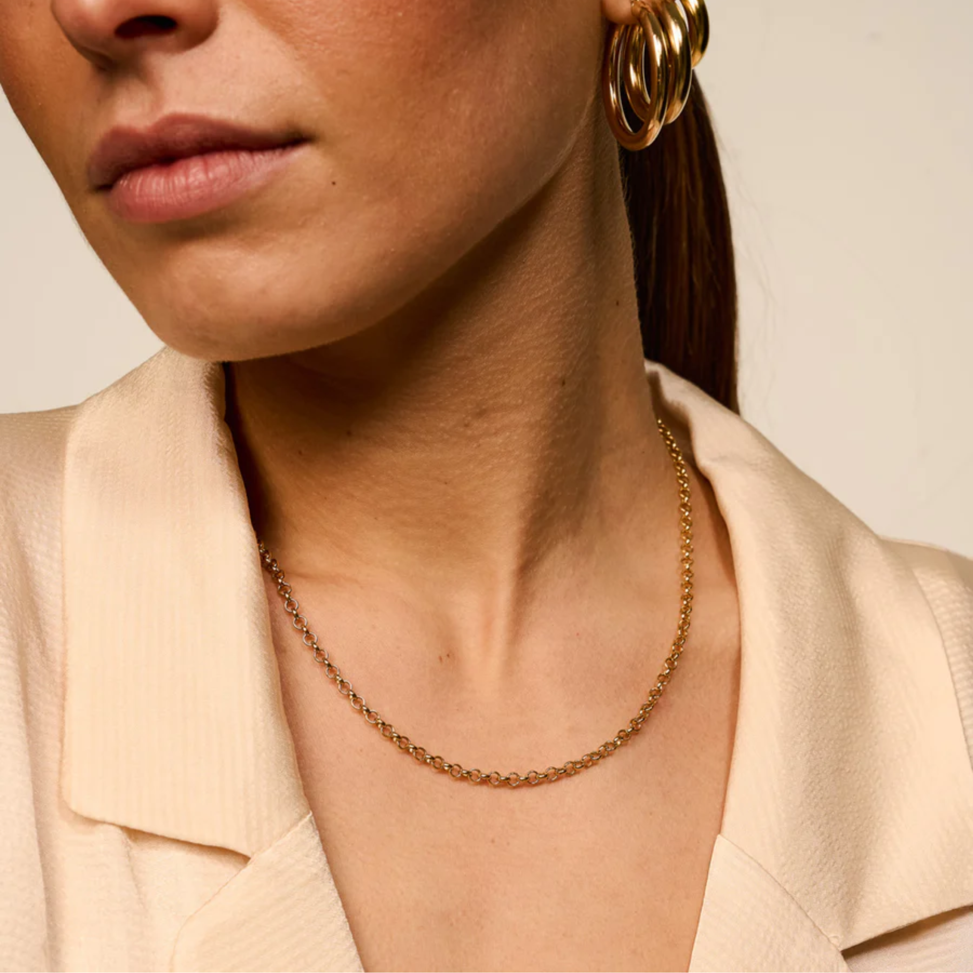 Jasseron Necklace Goldplated