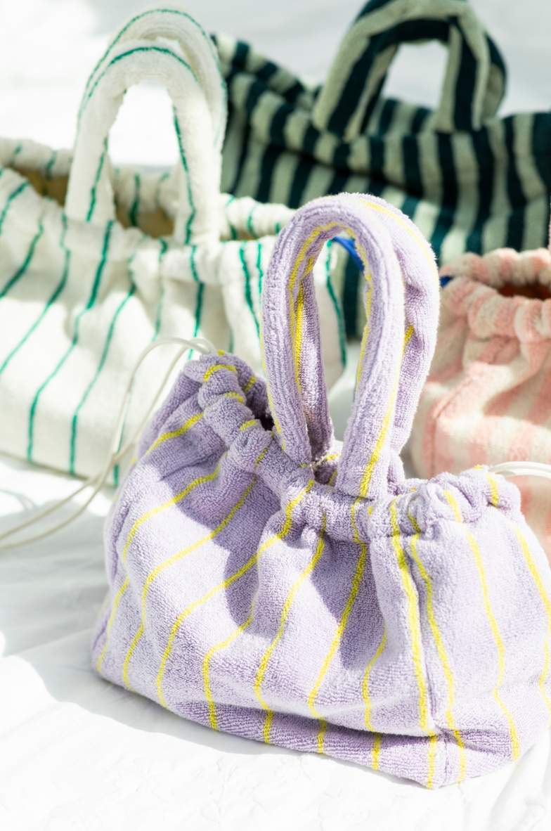 Naram Handtas Lilac/Neon Yellow