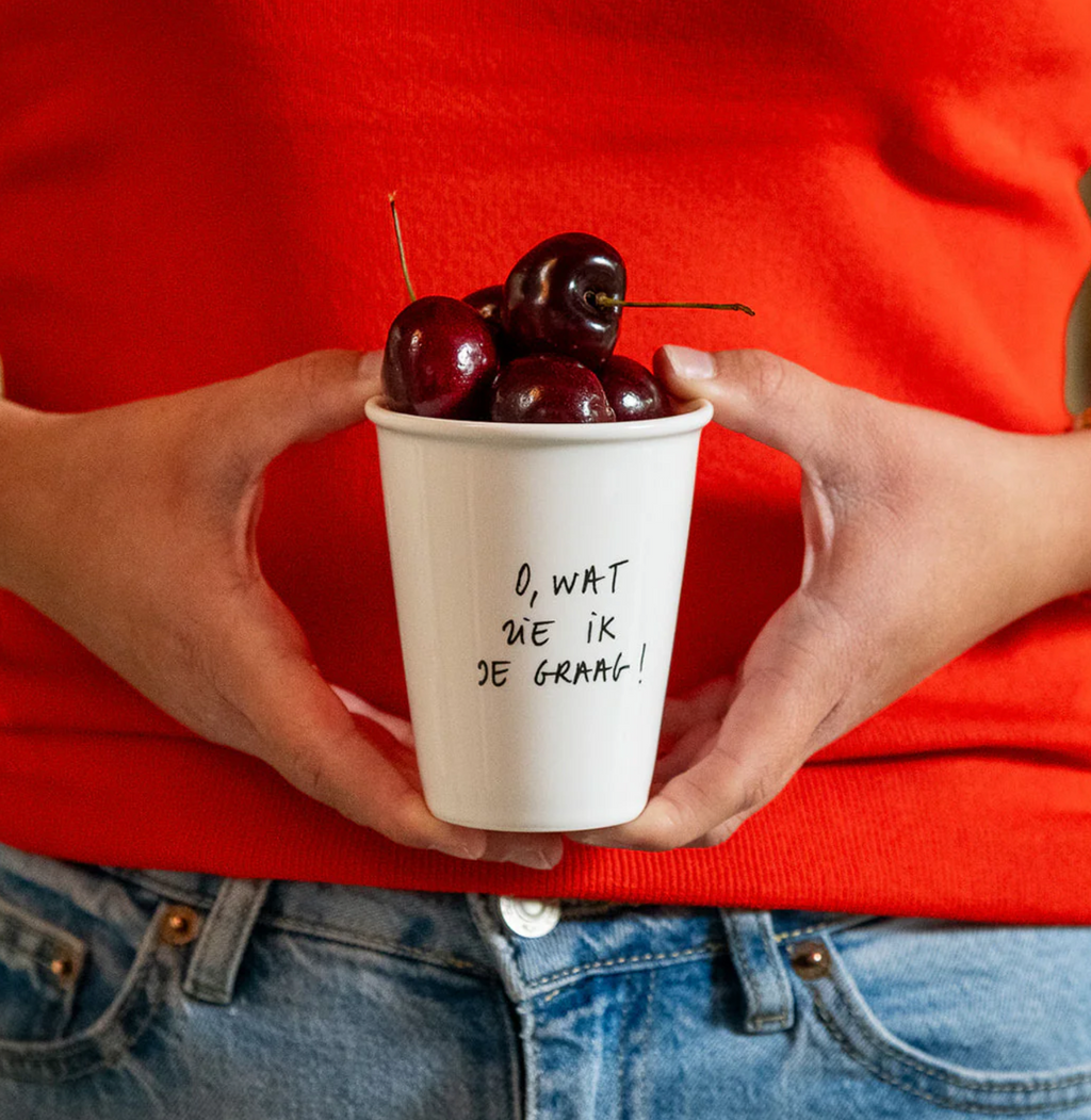 O, wat zie ik je graag Beker