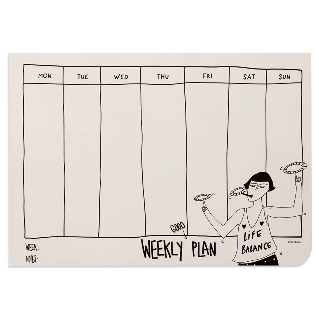 Weekplanner Life Balance