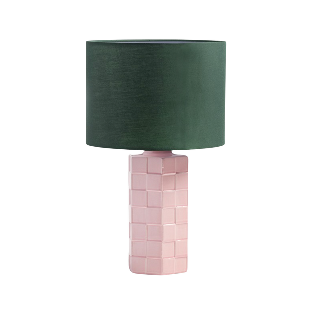 Lamp Check Pink