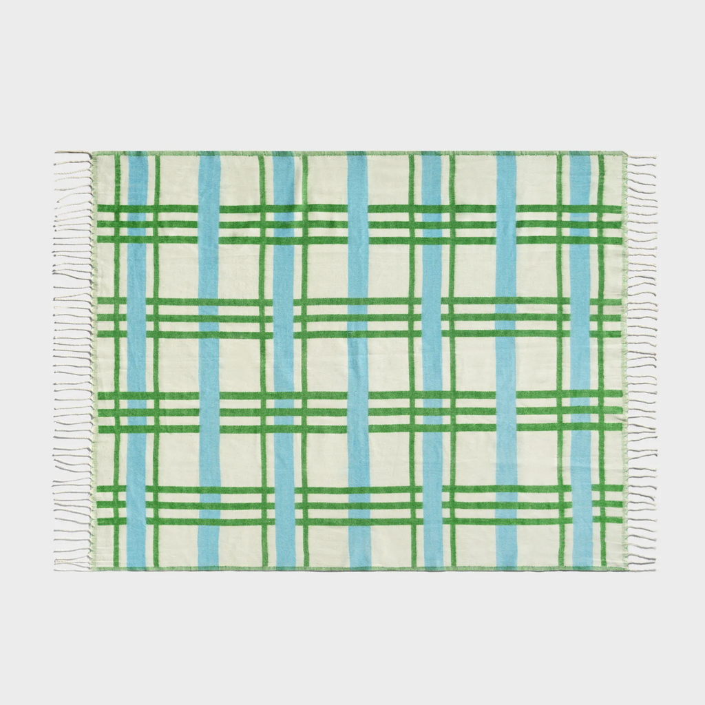 Plaid Blauw/Groen
