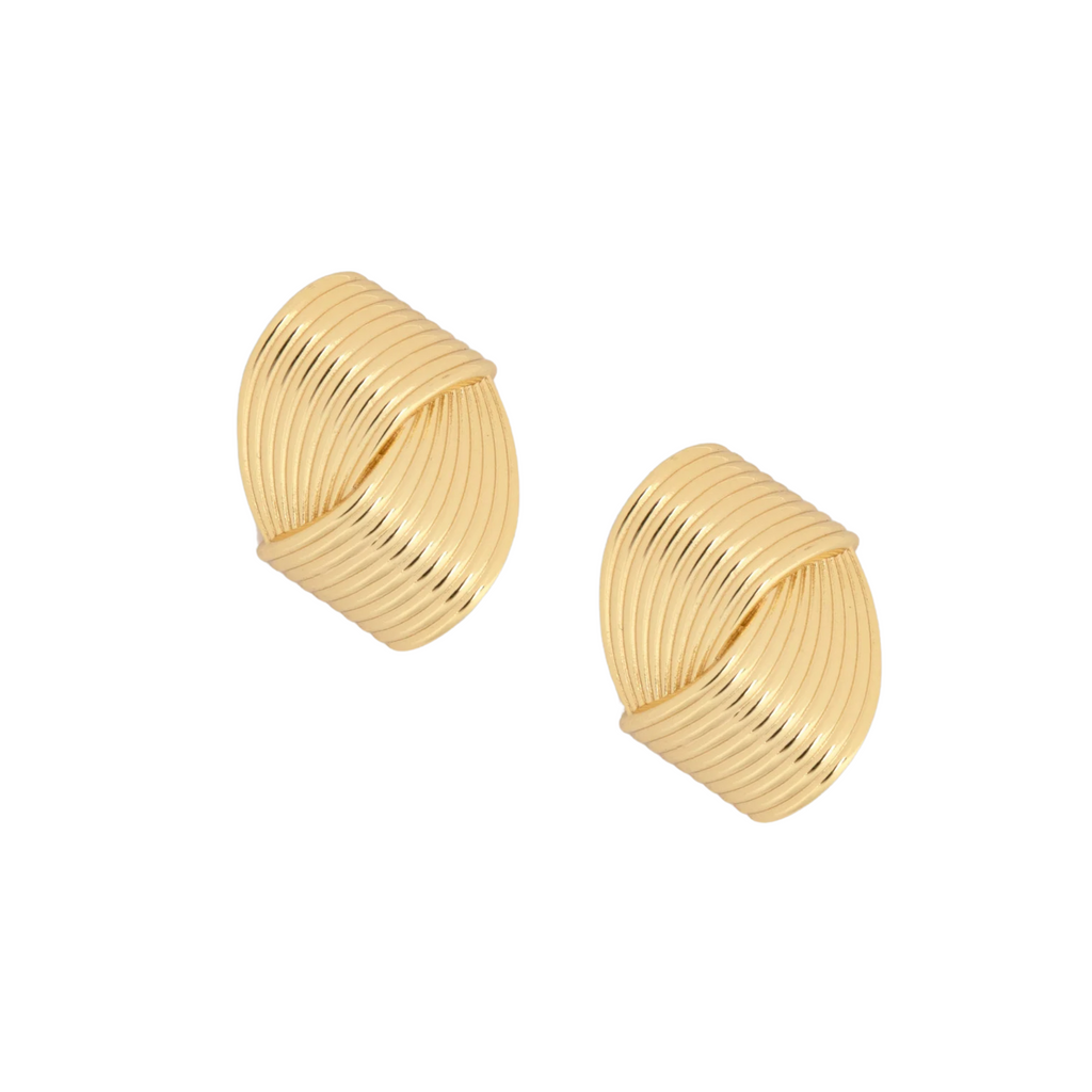 Cara Vintage Earrings Gold