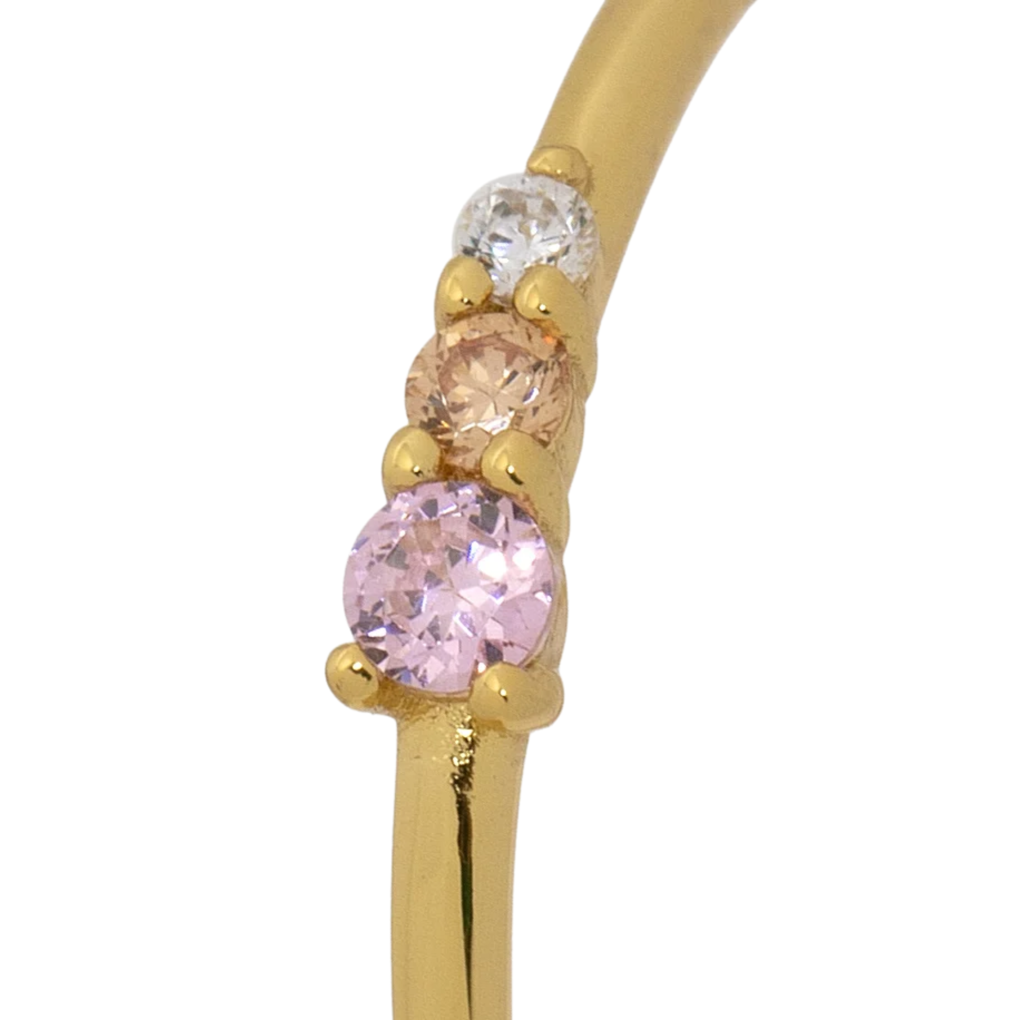 Chloe Vintage Triple Stone Ring