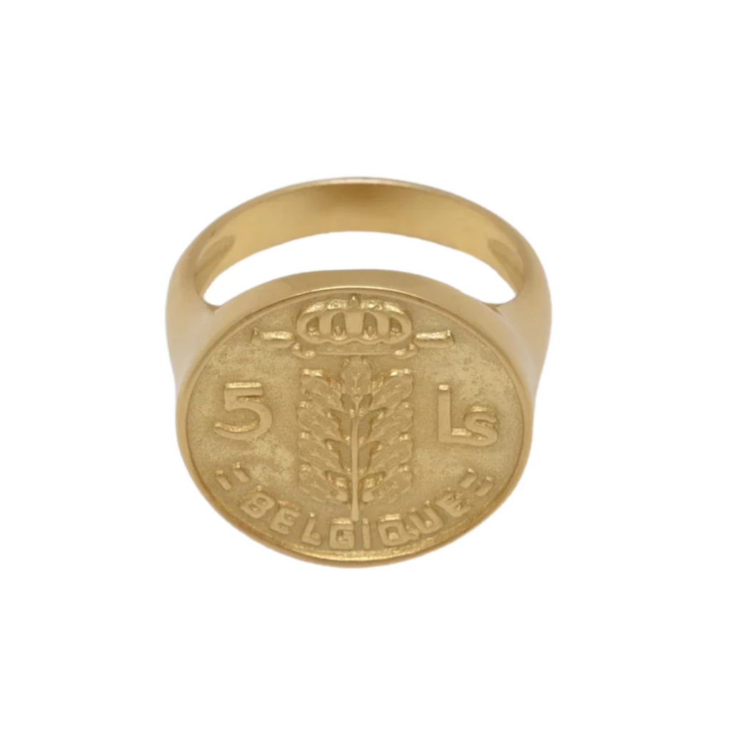 Claire Coin Ring Gold