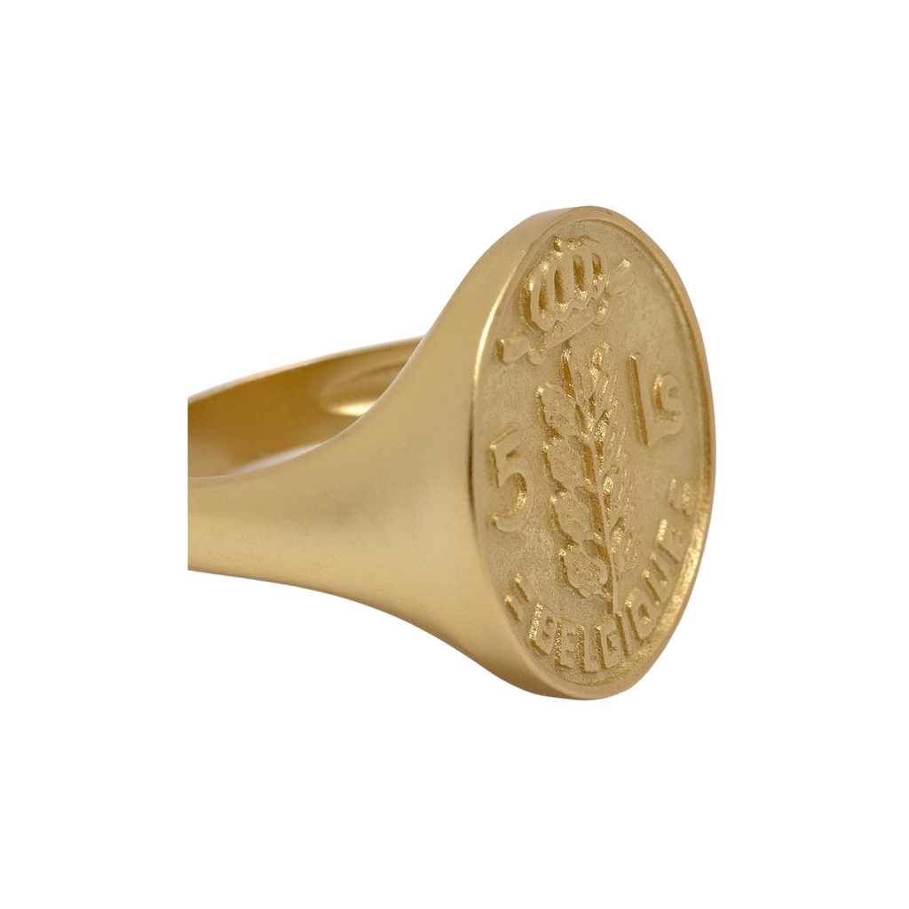 Claire Coin Ring Gold