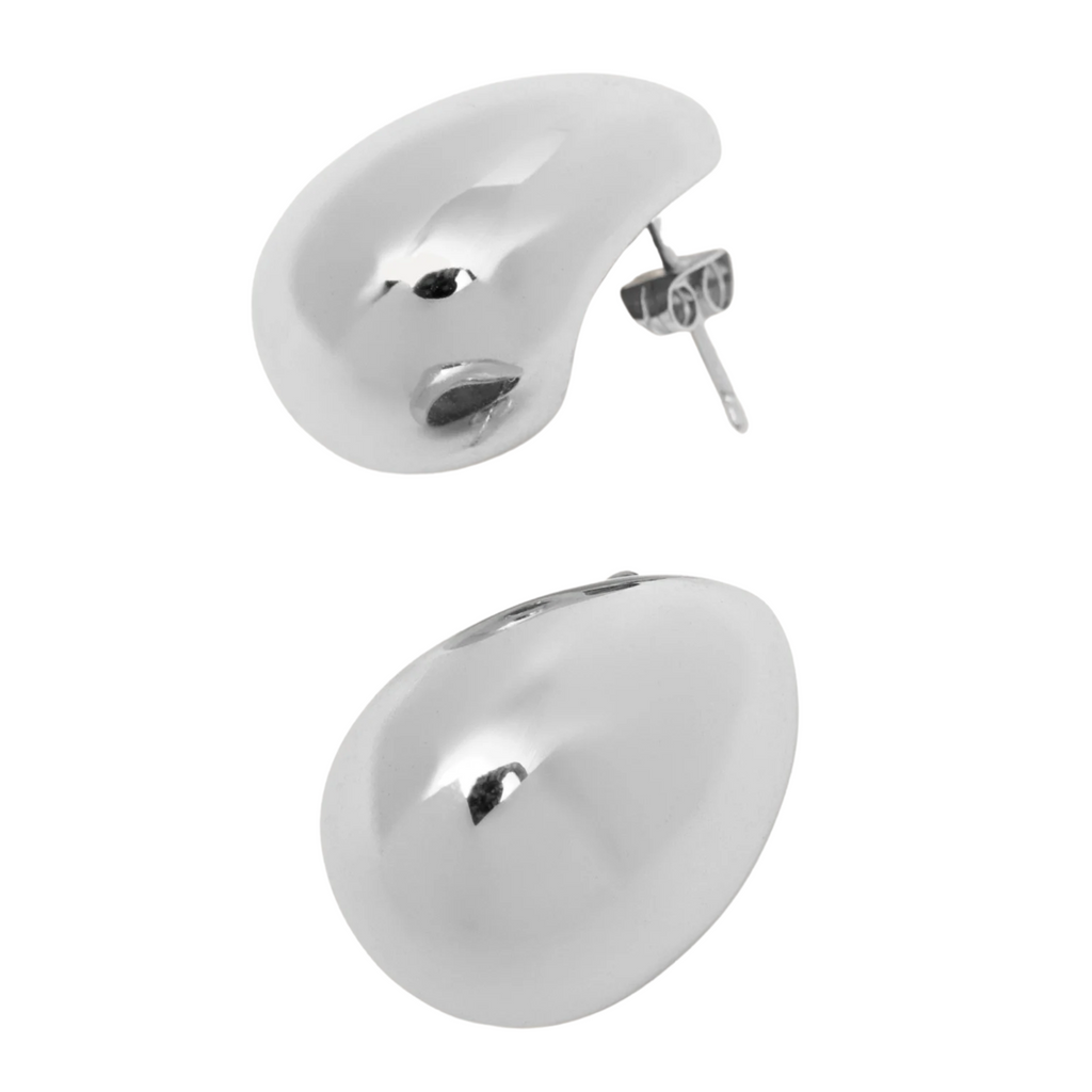 Fara Chunky Drop Set Silver