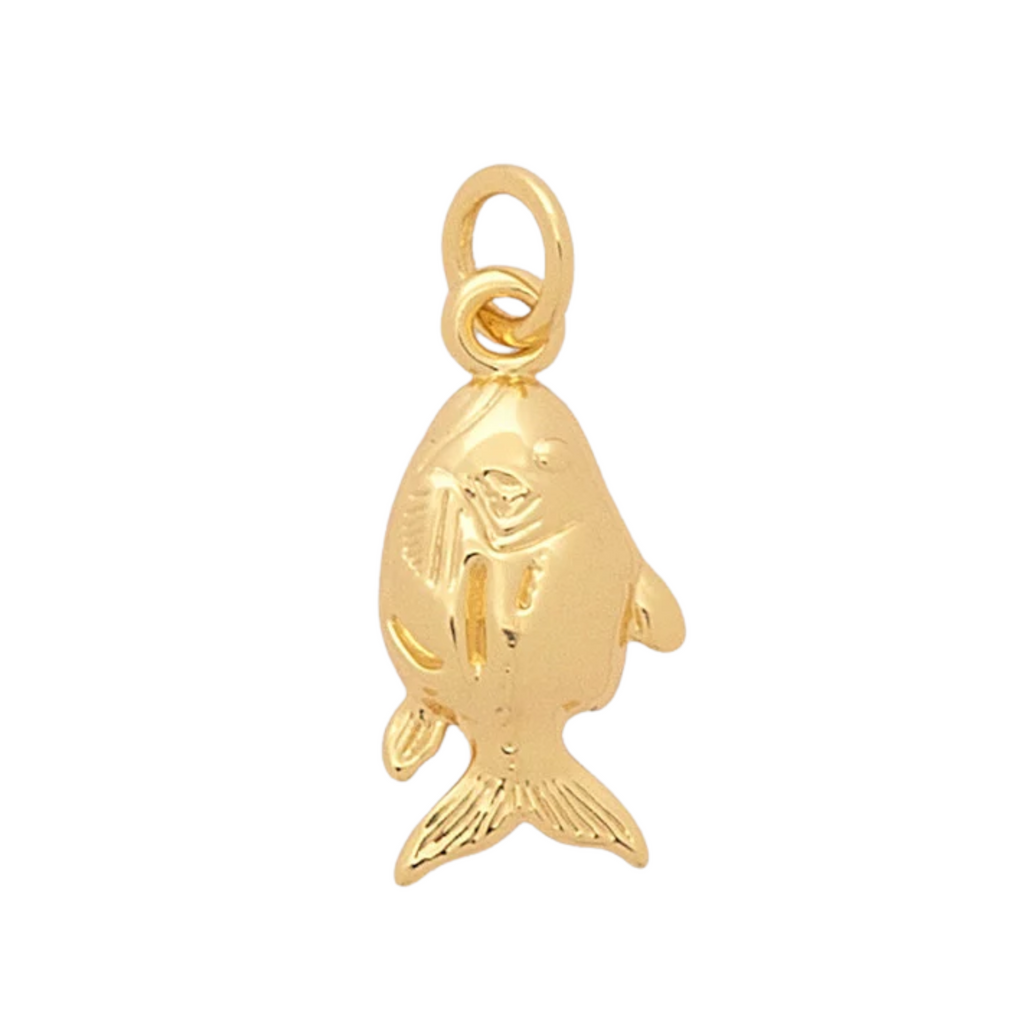 Fish Charm Gold