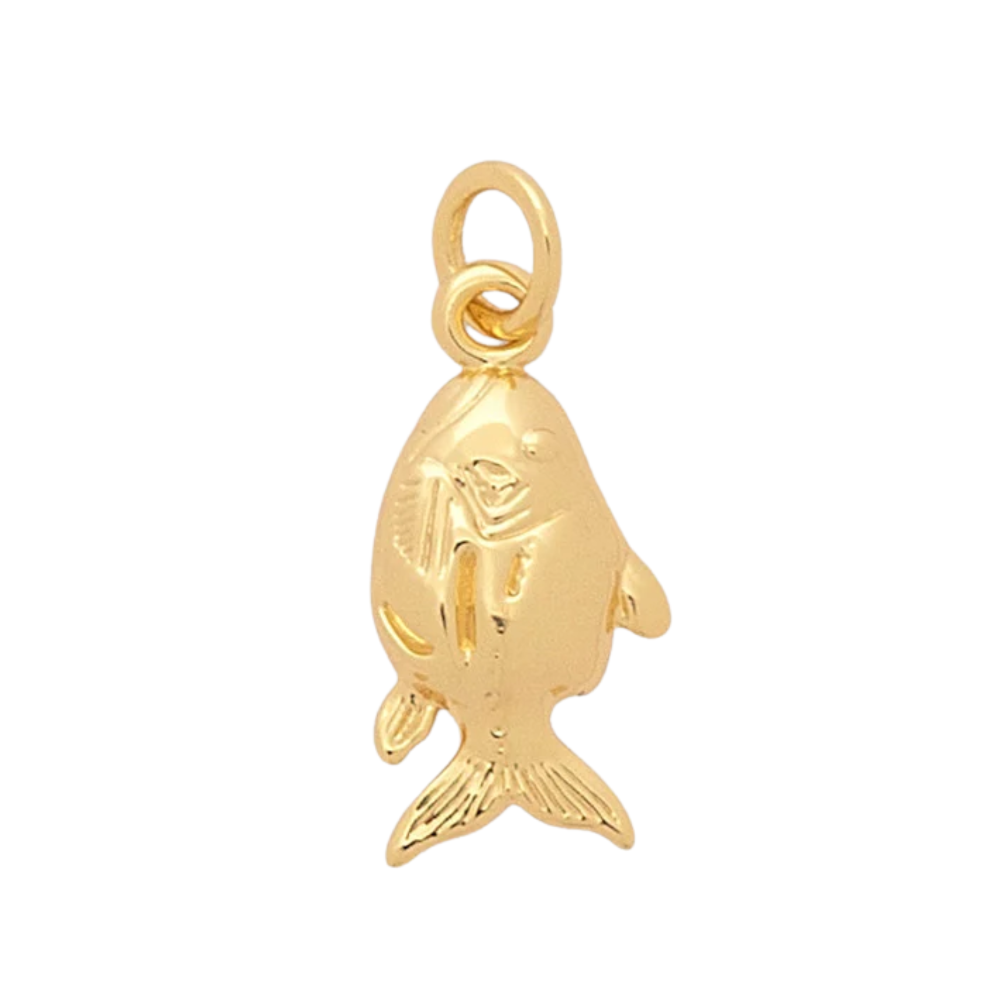 Fish Charm Gold