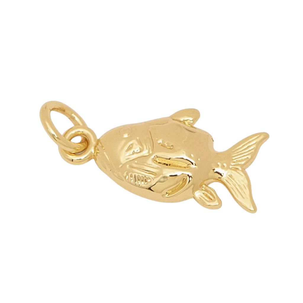 Fish Charm Gold