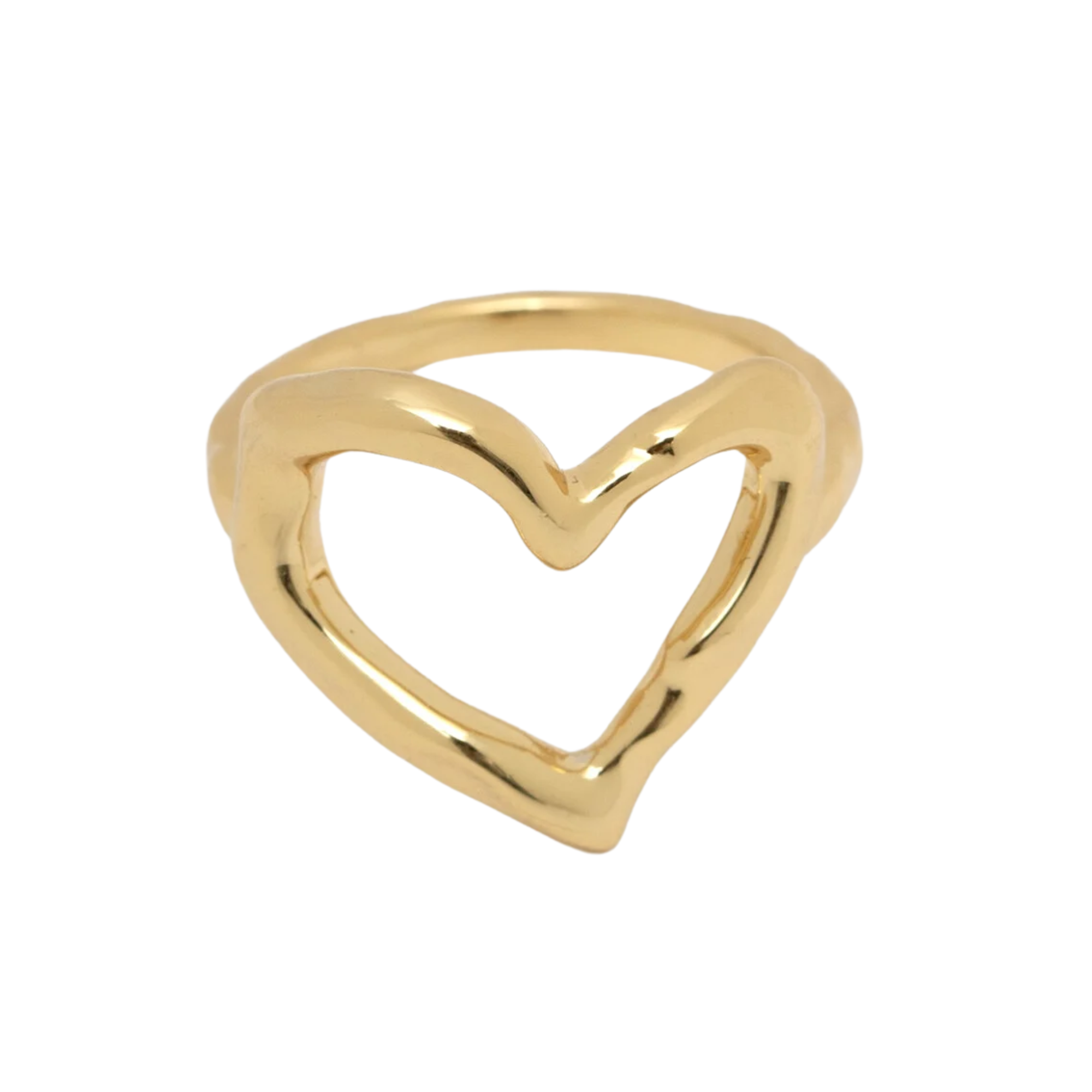 Gwen Heart Ring Goud