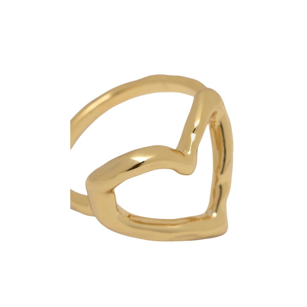 Gwen Heart Ring Goud