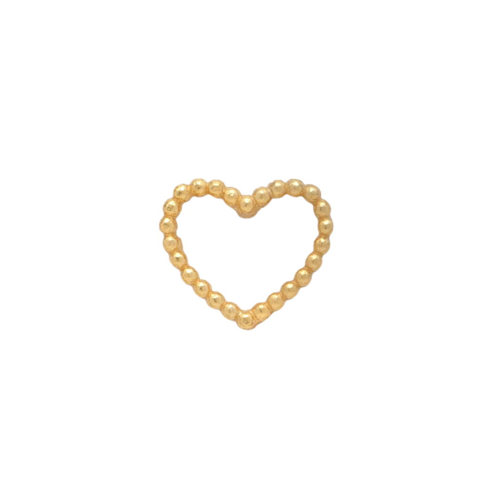 Jolie Dotted Heart Gold