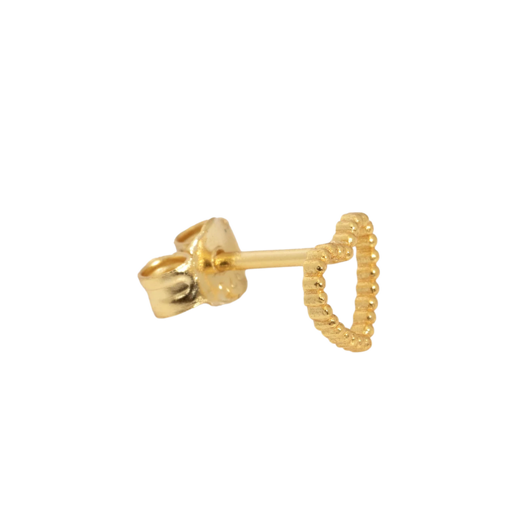 Jolie Dotted Heart Gold