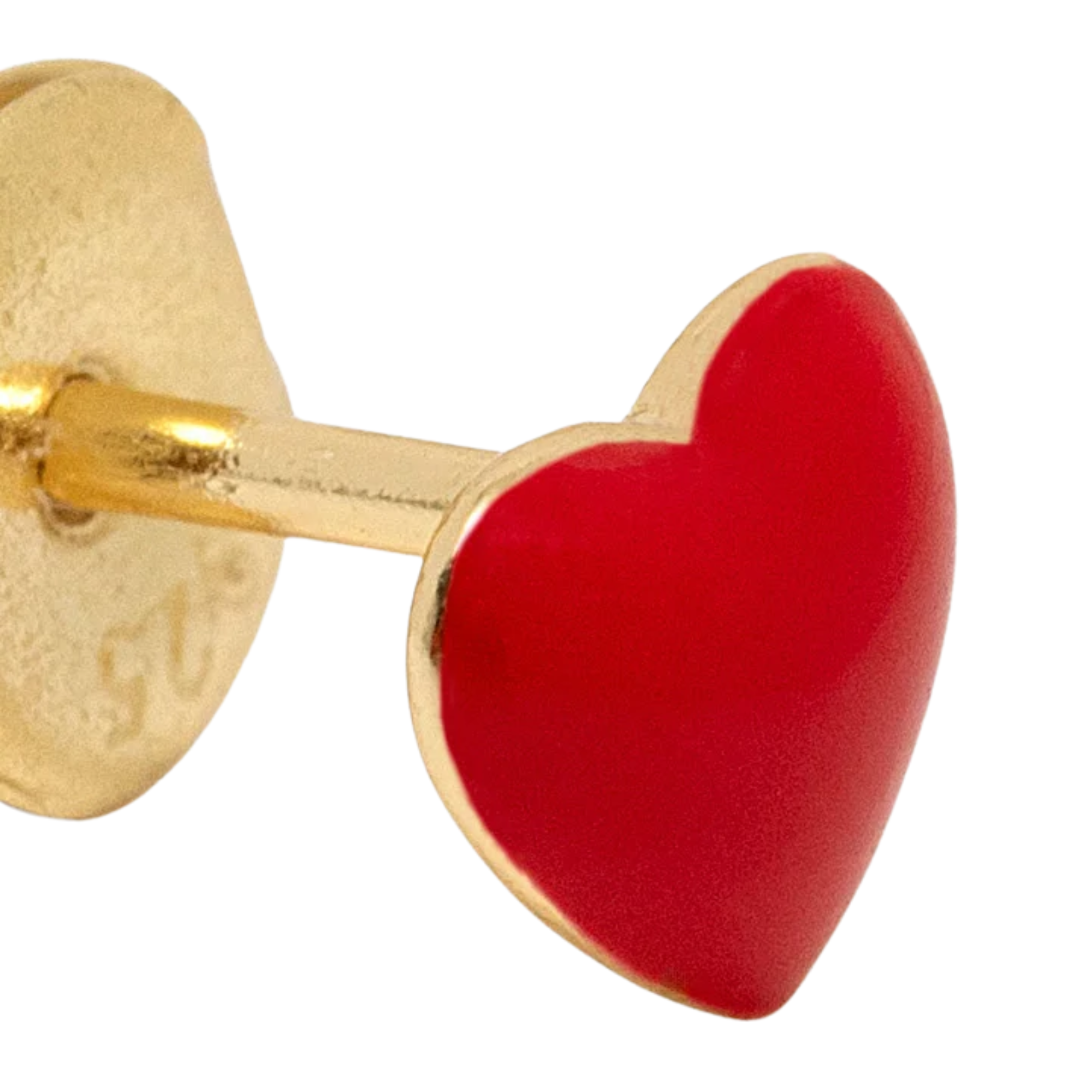 Jolie Red Heart Gold