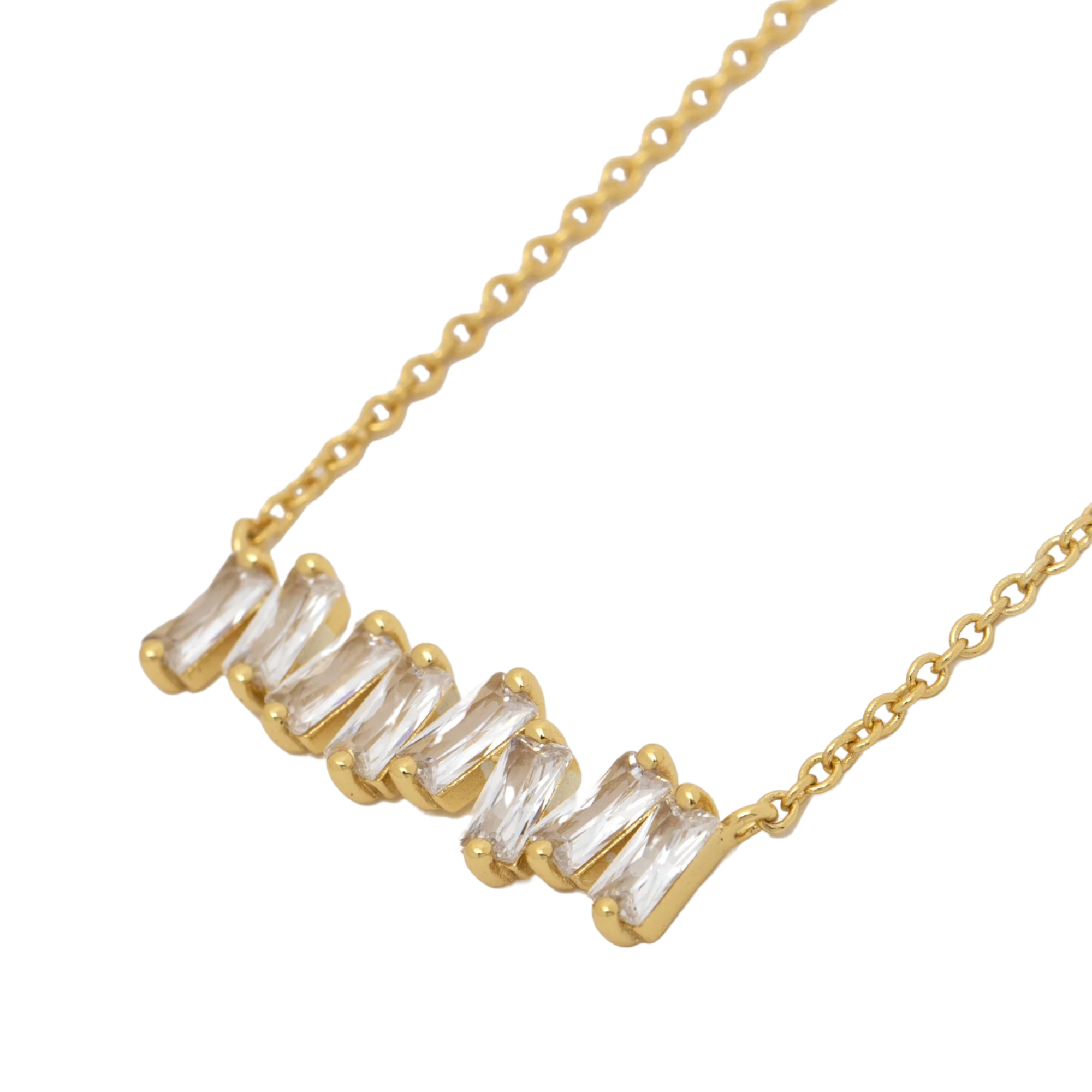 Roma Baguette Necklace