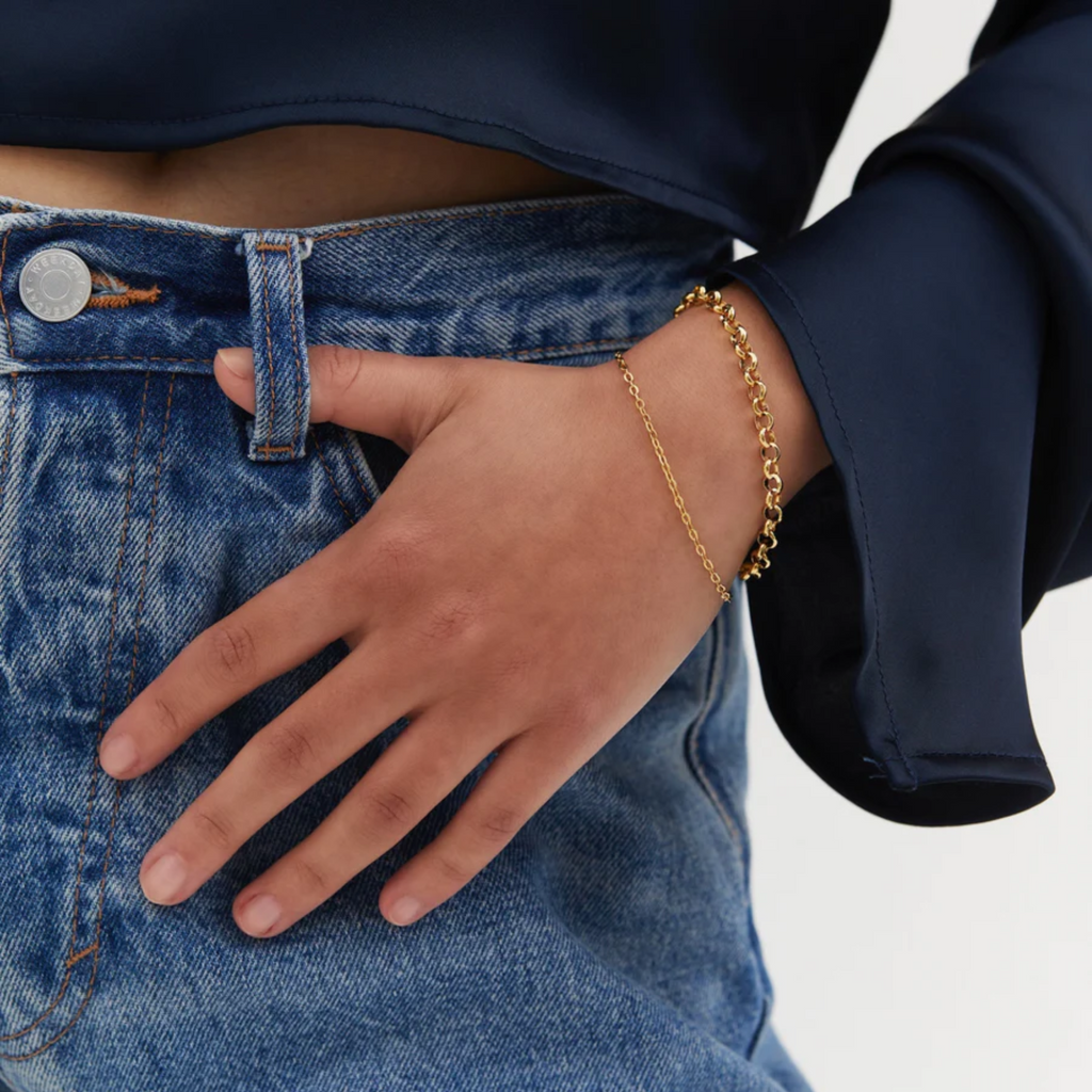 Jasseron Bracelet Goldplated