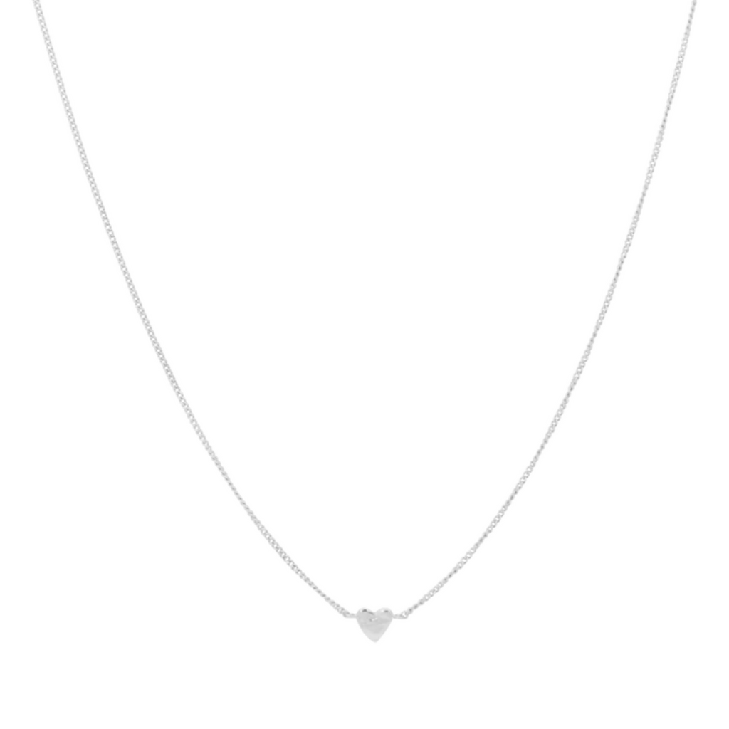 Te Quiero Necklace Silver