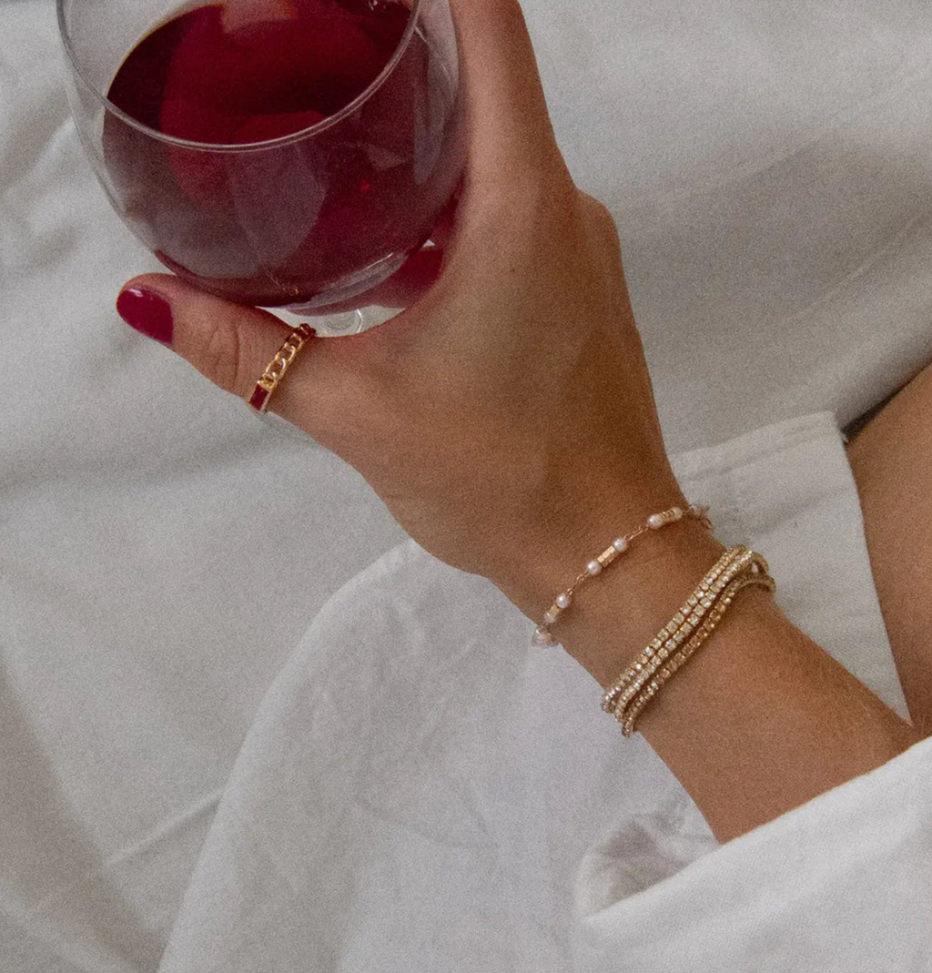 Pearl Chain Bracelet