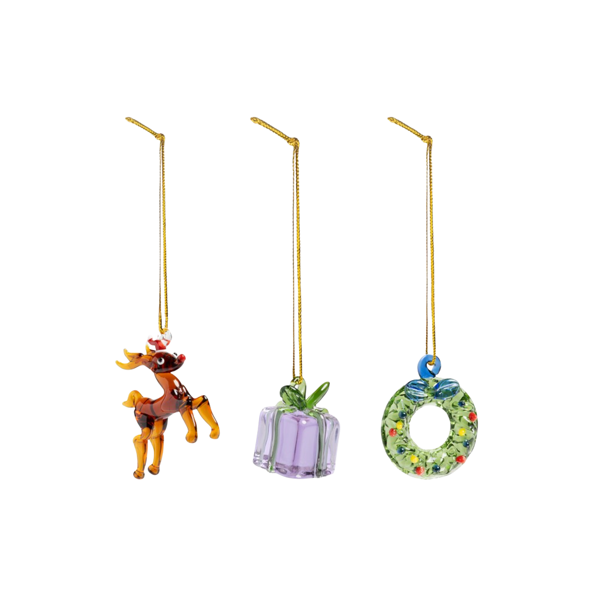 Ornamenten Krans Set/3