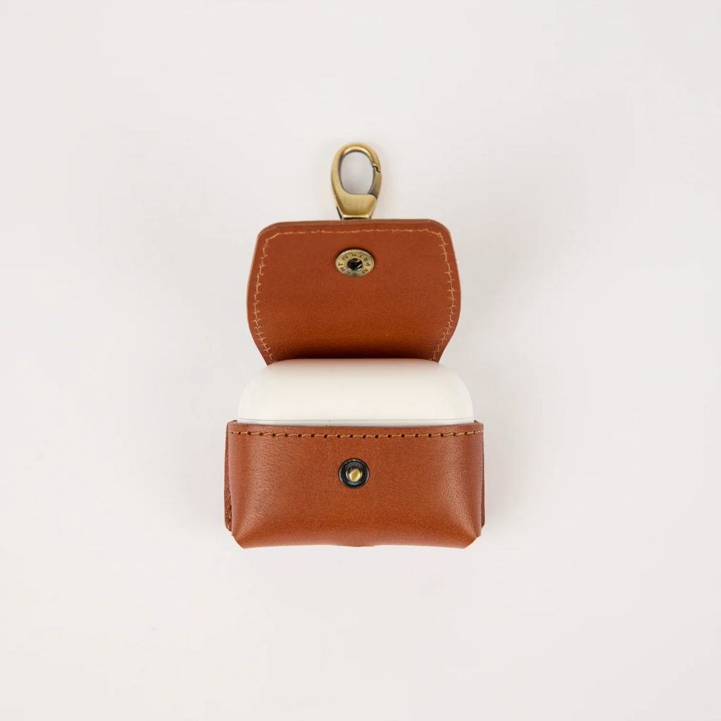 Airpods Case Cognac Classic Leather