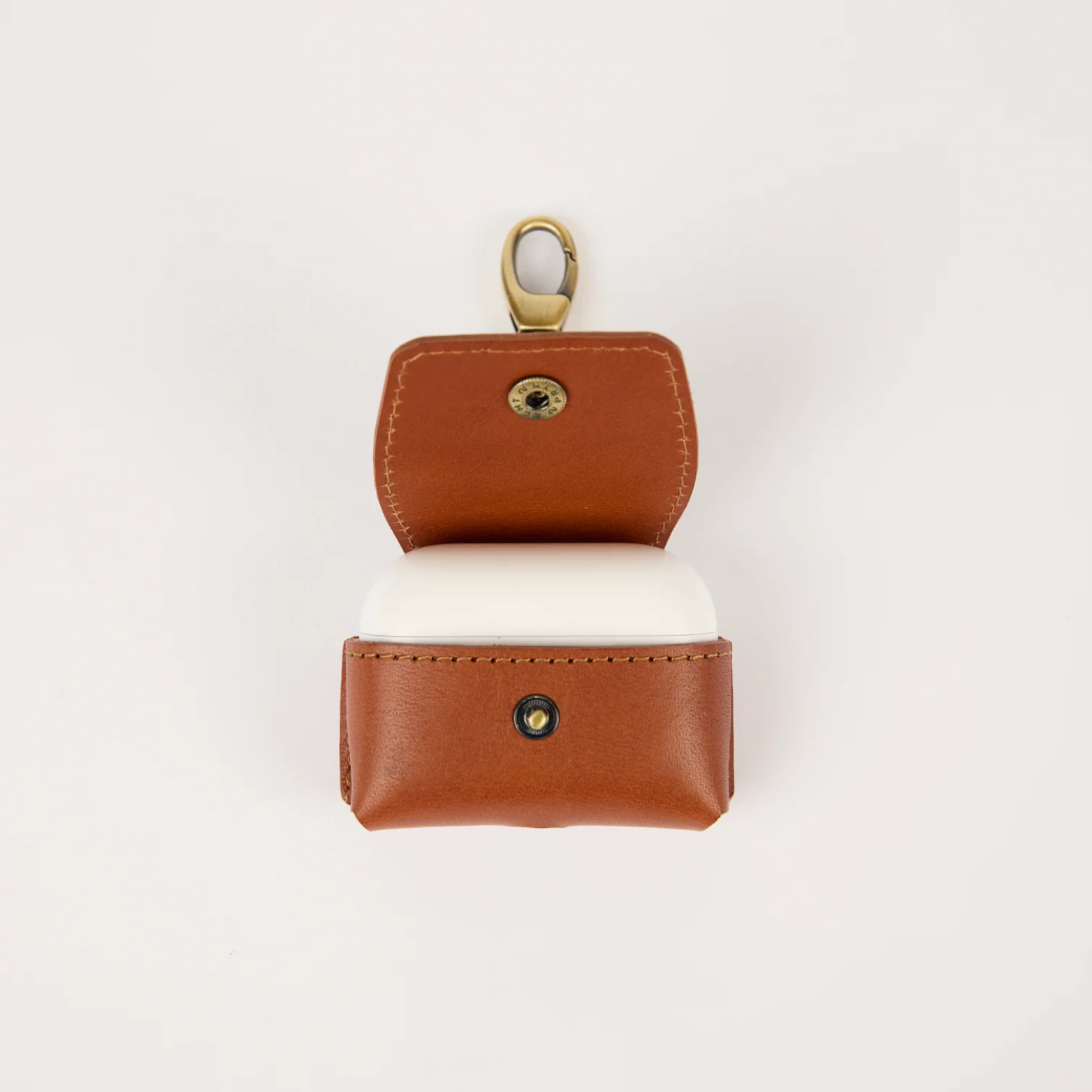 Airpods Case Cognac Classic Leather
